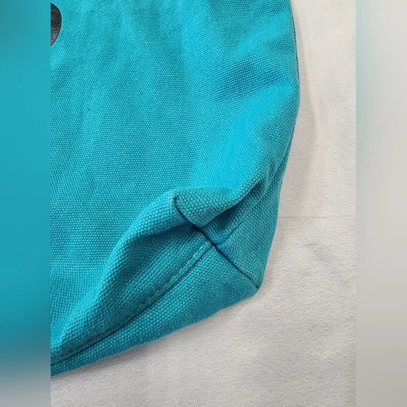 Lancôme Turquoise "Be Bold" Blue Tote Bag Should Bag Lightweight - Picture 8 of 9